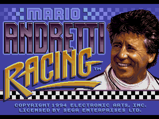 Mario Andretti Racing screenshot 4 for Sega Genesis